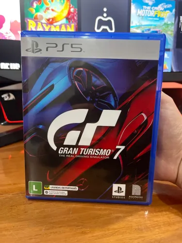 Jogo gran turismo 7 ps5 impecável (usado 1vez)