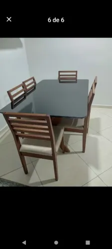 Mesa 6 cadeiras