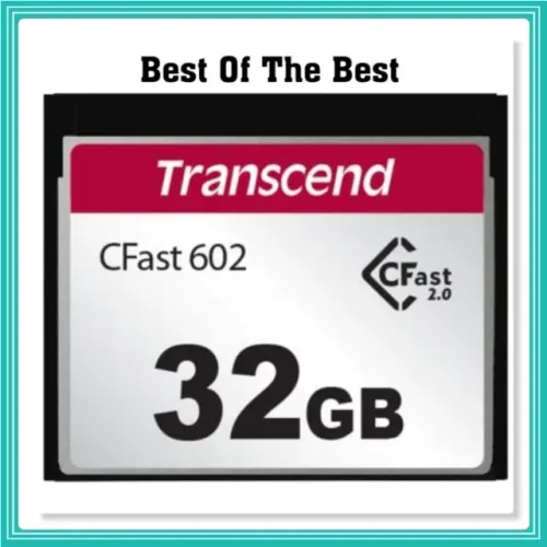 Transcend Cartão De memória CFAST 32GB Industrail TS32GCFX602