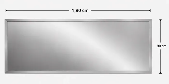 Placa de base metal acabamento de PVC 