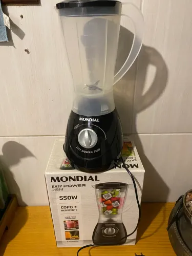 Liquidificador mondial novo