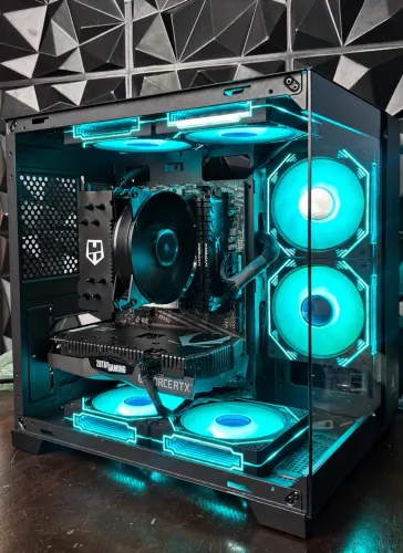 Pc Gamer Ryzen 5 5500 + Rtx 2060 + Ssd Nvme 480 Gb + 2x8 Ddr4 3200Mhz ( Parcelo/Garantia)