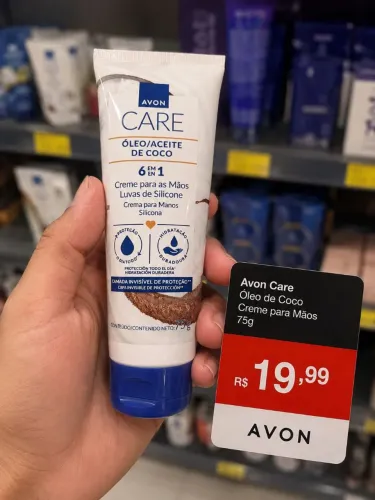 Creme para as mãos avon