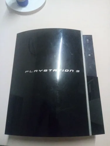 Carcaça pra ps3 FAT com o hd dele msm