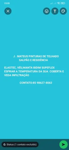  Pintura Impermeabilizante Galpão e residência 