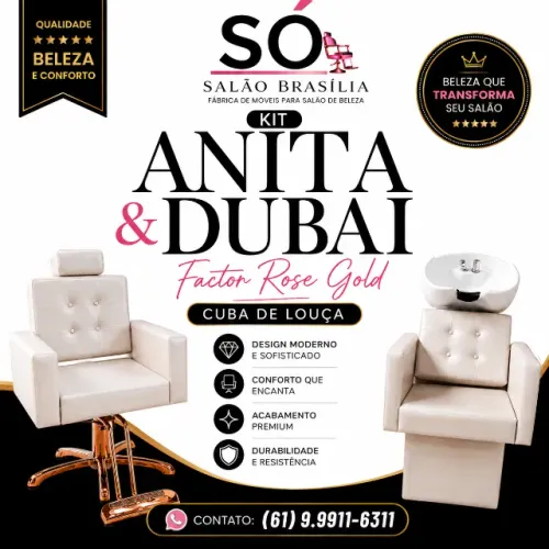KIT ANITA & DUBAI FACTOR ROSE GOLD