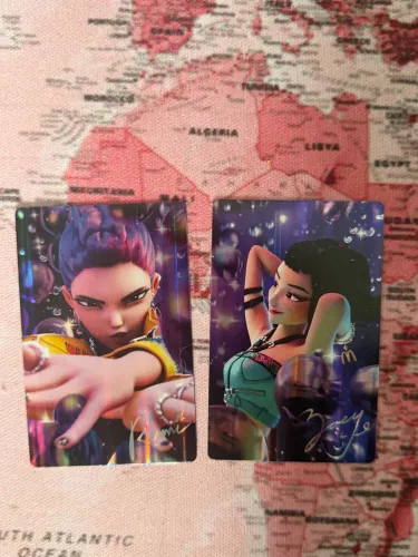 Cartas Guerreiras Kpop McDonald?s (Huntrix saia boys)