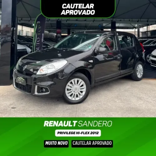 Renault Sandero Privilège Hi-flex 1.6 16V 5P AUT 2012