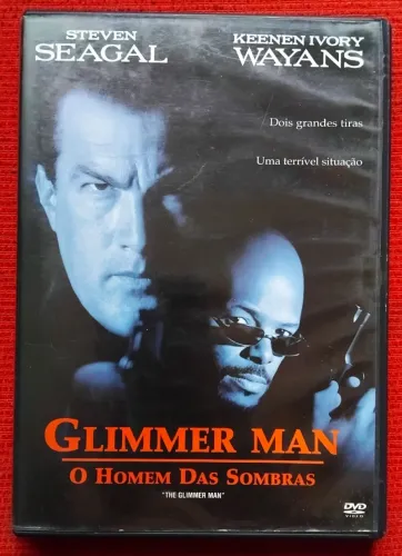DVD filme Glimmer Man o Homem das Sombras Steven Seagal (midia em bom estado)