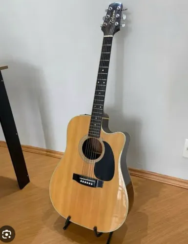 Takamine japonês Ef 360 c vintage