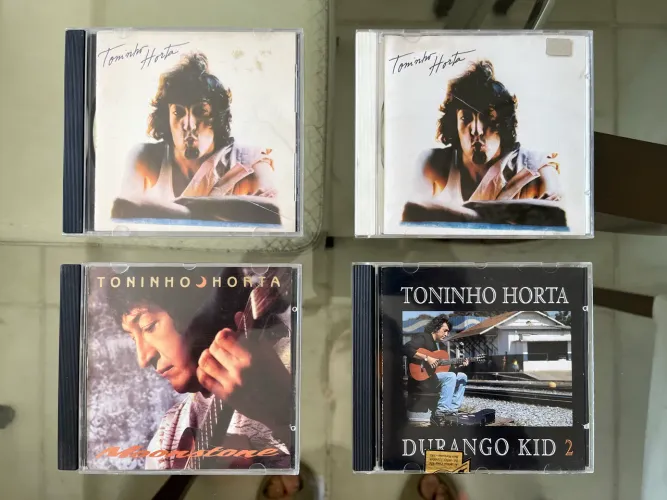 Lote Com 4 CDs Toninho Horta - Moonstone, Durango Kid 2 e Álbum Homônimo (2 Edições)