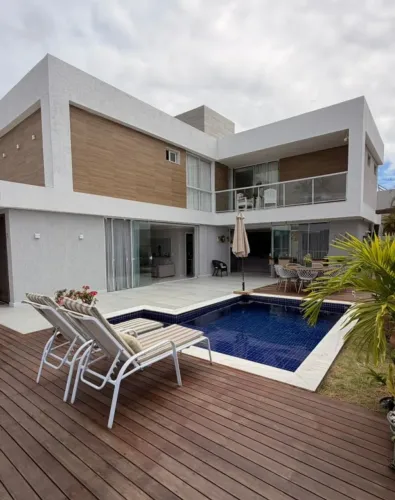 Casa para Venda em Camaçari, Vila de Abrantes (Abrantes), 4 dormitórios, 4 suítes, 5 banhe