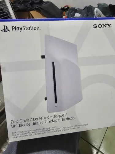 Unidade de Disco Leitor Blu-ray + Tampa PS5 Slim / PS5 Pro - Original Sony
