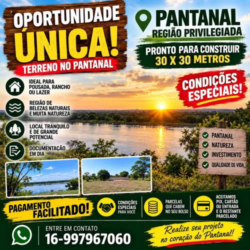 Terreno de 30X30