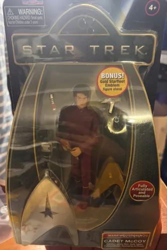 PROMOÇÃO MALUCA figura de ação colecionável do personagem "Cadet McCoy" - Star Trek