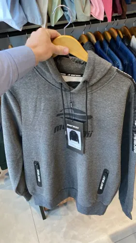 Moletom Masculino Mormaii Cinza Zíper - Peça Nova com Etiqueta
