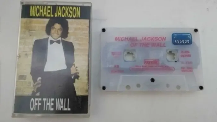 Michael Jackson off the wall - fita k7 (leia descrição)