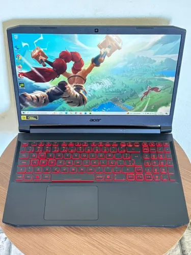 Notebook Gamer Acer Nitro 5 - i5 de 11 Ger.- Mem. de 16GB - SSD NVME 240gb - HD de 1 Tera