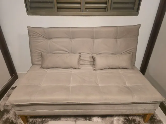 Sofá cama 3 lugares reclinável