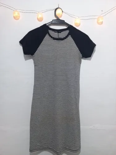 Vestido listrado