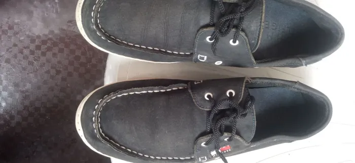 Sapato preto tommy hilfiger