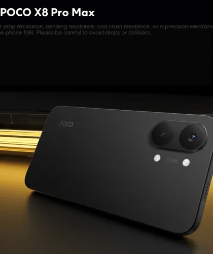 Poco X8 Pro Max 512Gb 12Gb RAM tela 6.83? Black