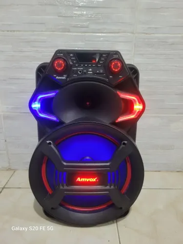 caixa de som amvox