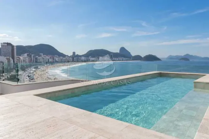 Cobertura Avenida Atlântica, frente para o Mar, Copacabana, Rio de Janeiro, RJ