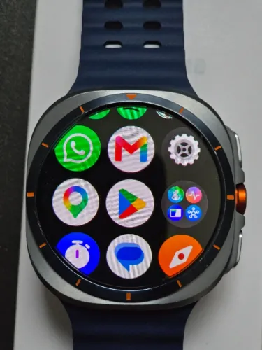 Samsung Galaxy Watch Ultra 47mm LTE (Titânio) - Apenas 6 Meses de Uso + NF + Garantia