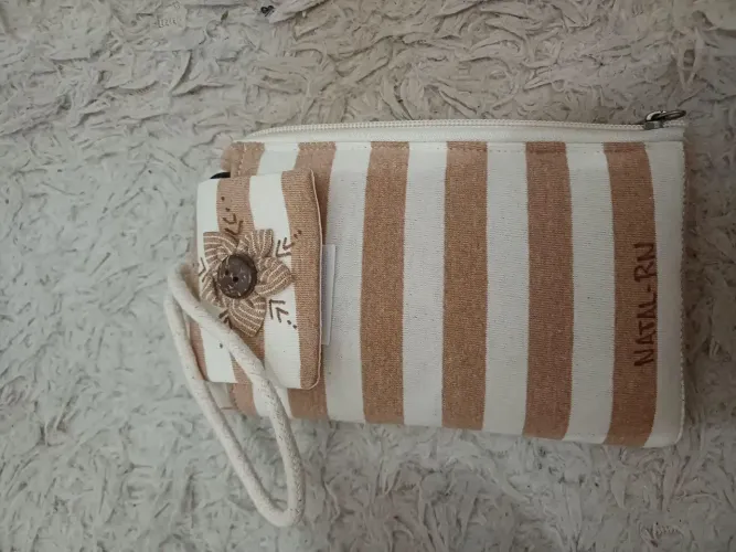 Necessarie porta celular 2 em 1