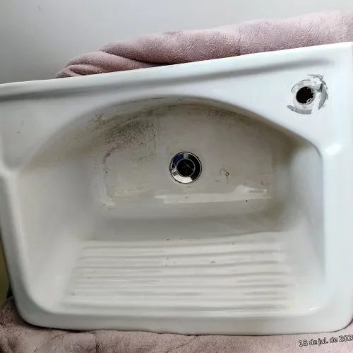 Tanque de Louça Branco - Celite 50x40cm