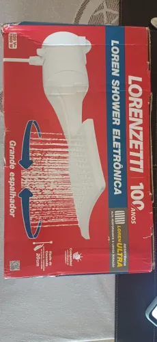 Chuveiro Lorenzetti Lorem Show era Eletrônicos 7.500 w