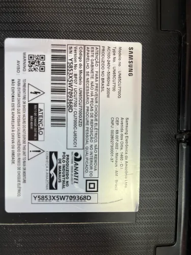 Tv para peça