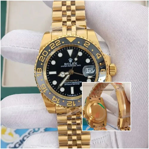 RELOGIO GMT MASTER II DOURADO AUTOMÁTICO