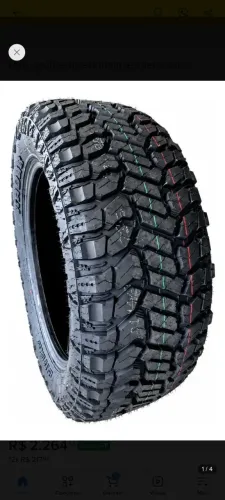 Pneu 35x12,5r17 Radar Renegade RT novos
