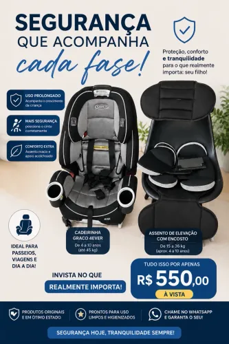 Cadeira para carro Graco 4Ever