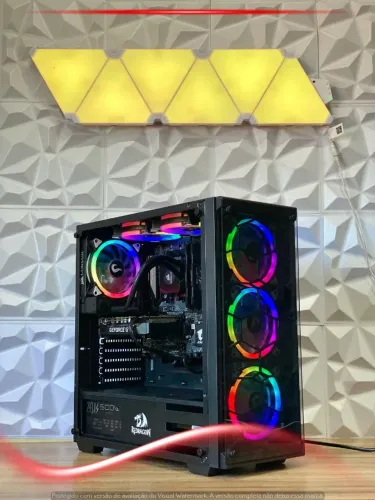 Computador Gamer Ryzen 5 5600X GTX 1660 Super PNY com water cooler Corsair