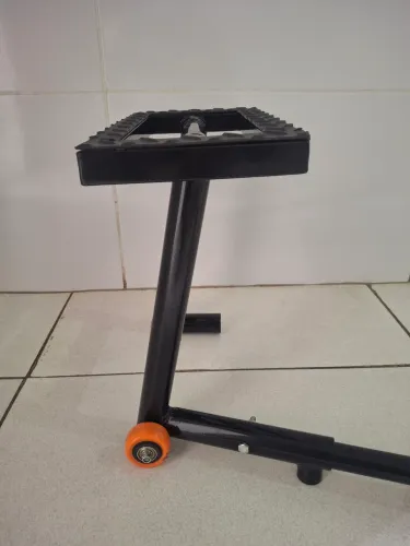 Cavalete de apoio central para motos alta!