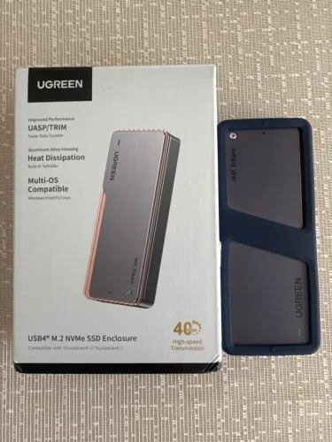 Case Externo Ssd Nvme M.2 Thunderbolt 40gbps