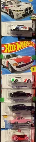 Lote hot wheels Ferrari - Simpsons - bmw