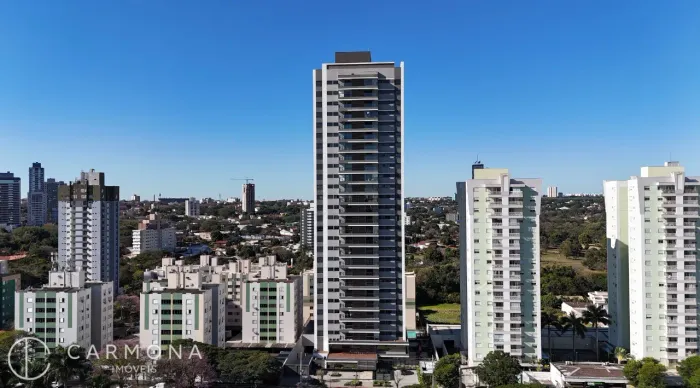 Aluguel no Edifício Soul: Apartamento semimobiliado com móveis planejados 1 Suíte, 2 Dormi
