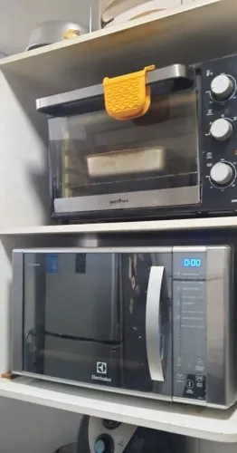 Torre para micro-ondas e forno elétrico