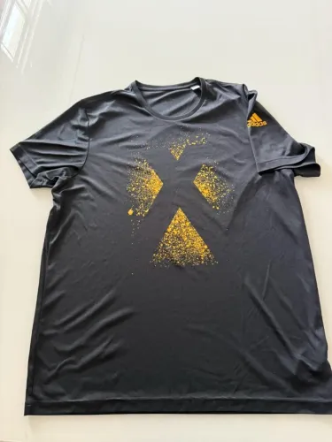 Camisa Adidas especial GG Preta e Amarela