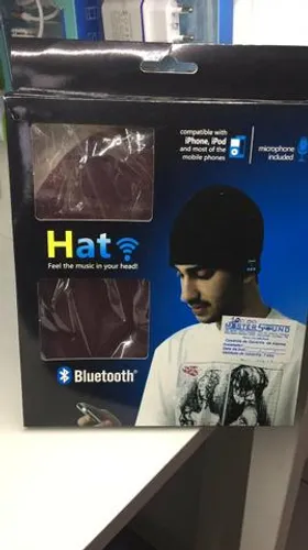 Touca com Bluetooth