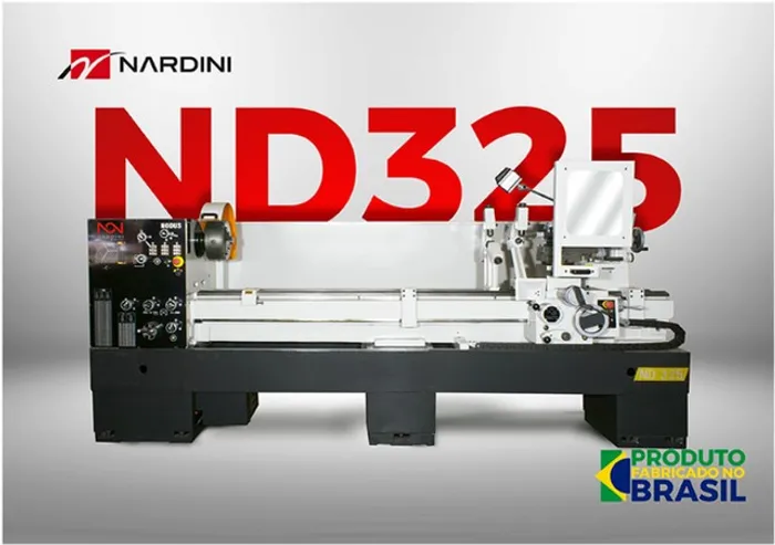 Torno Mecânico Nardini, nd 325 x 2200 mm