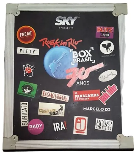 Rock in Rio 30 Anos - Partituras - Box Brasil - (Livro Fichario )- Usado