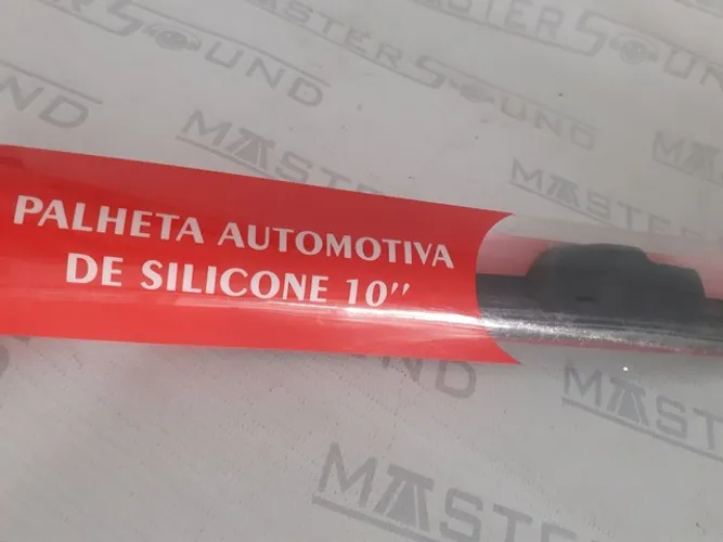 Palheta silicone universal. 10". Nova. Colocada. 