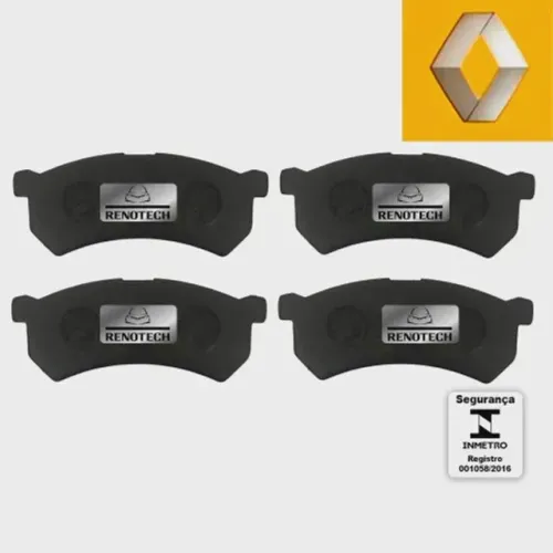 Pastilha de Freio Dianteiro Renault Kwid .0c 12v B4D 410600950R