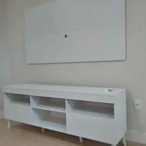 Promoção Rack + Painel 60'' Branco  - GYO  