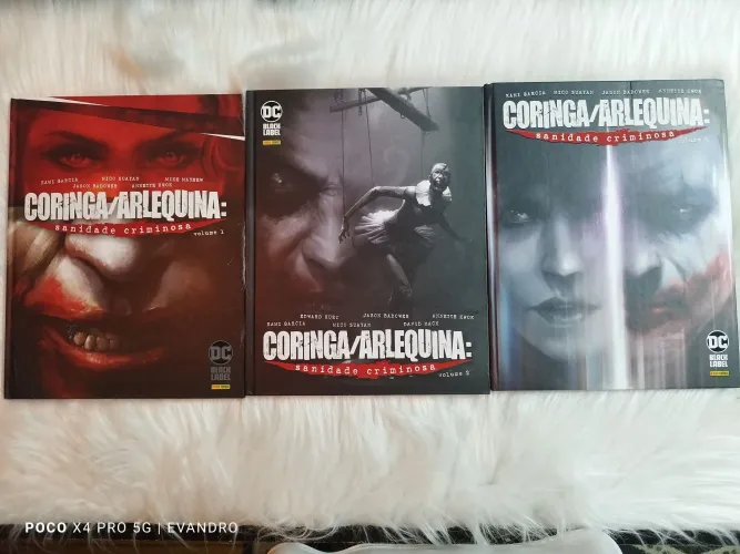 Coleção completa coringa/Arlequina